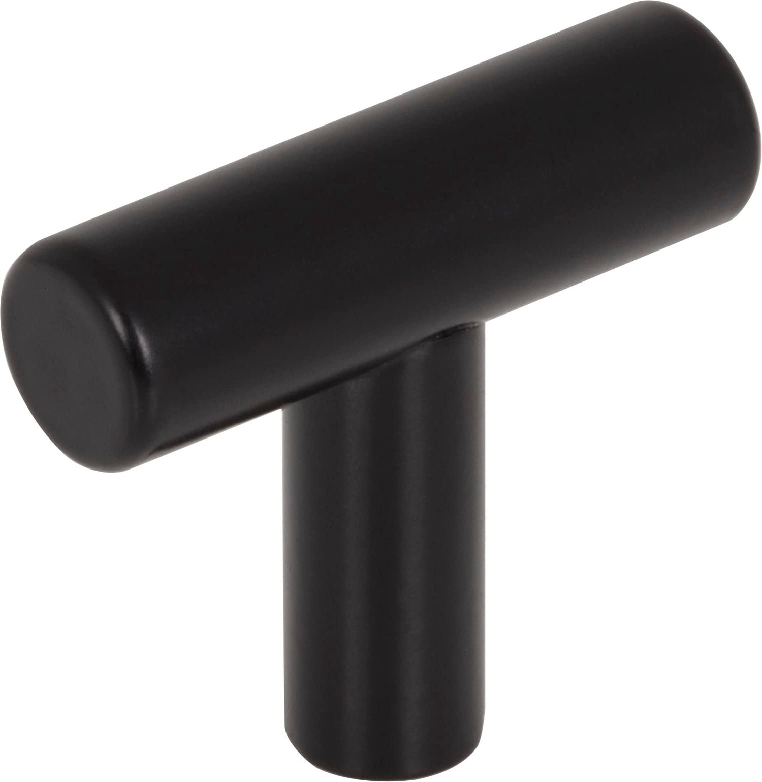 Elements 39SSMB 1-9/16" Overall Length Hollow Matte Black Stainless Steel Naples Cabinet "T" Knob
