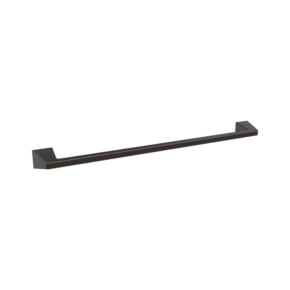 Amerock BH36004ORB Oil Rubbed Bronze Towel Bar 24 in (610 mm) Towel Rack Blackrock Bathroom Towel Holder Bathroom Hardware Bath Accessories