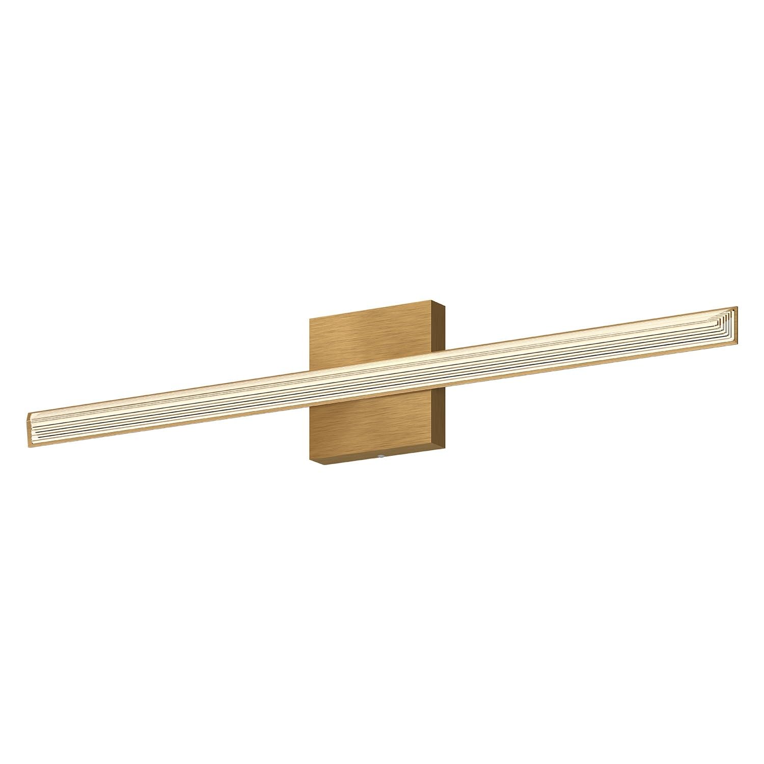 Kuzco VL27534-BG SAPHIR 34" VANITY BRUSHED GOLD 120V TRIAC/ELV LED 3000K 90CRI 30W