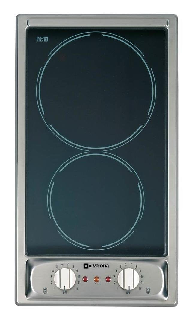Verona VEECT212FSS 12" Solid Disk Cooktop 220V Cooktop