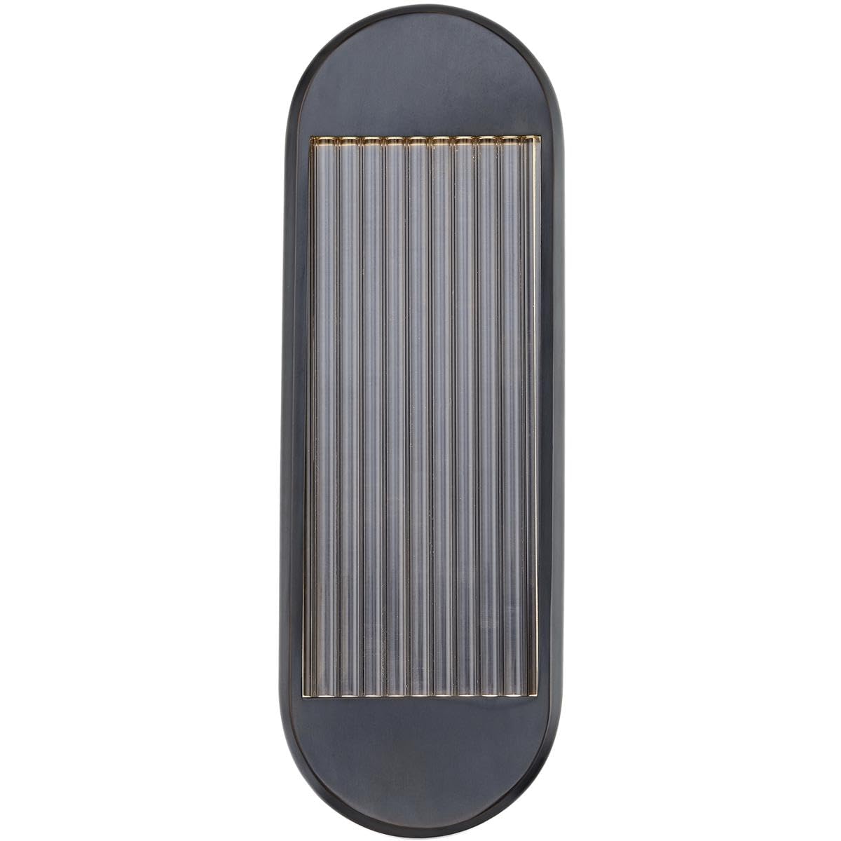 Alora WV330216UB PALAIS 16" WV URBAN BRONZE CLEAR RIBBED ACRYLIC 17W LED 90 3000K AC LED