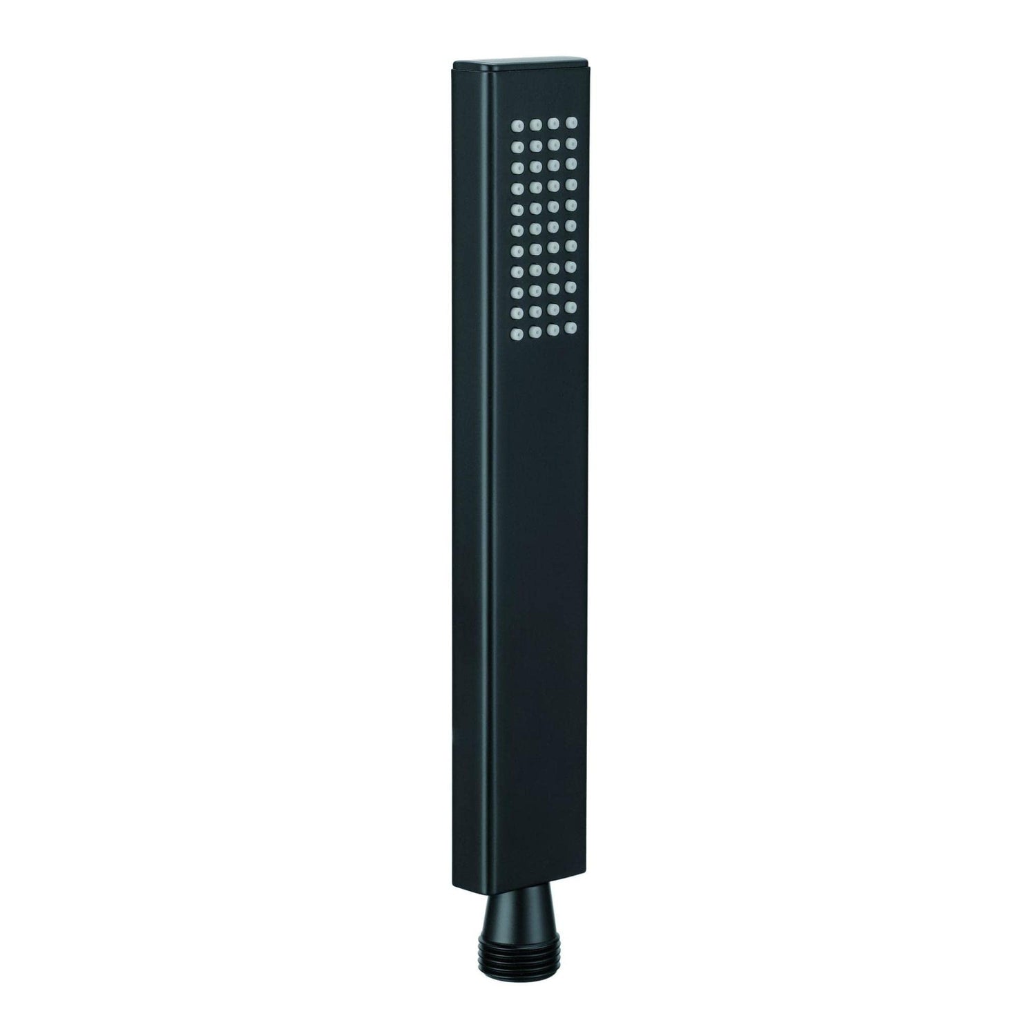 Gerber D462026BS Satin Black Rectangular Single Function Handshower, 2.0GPM