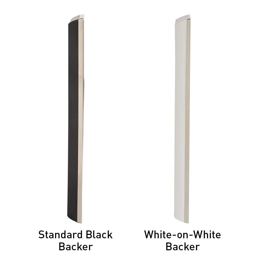 Legrand adorne Custom Wall Plate, 3-Gang, Magnesium Trim, AWM3GM4