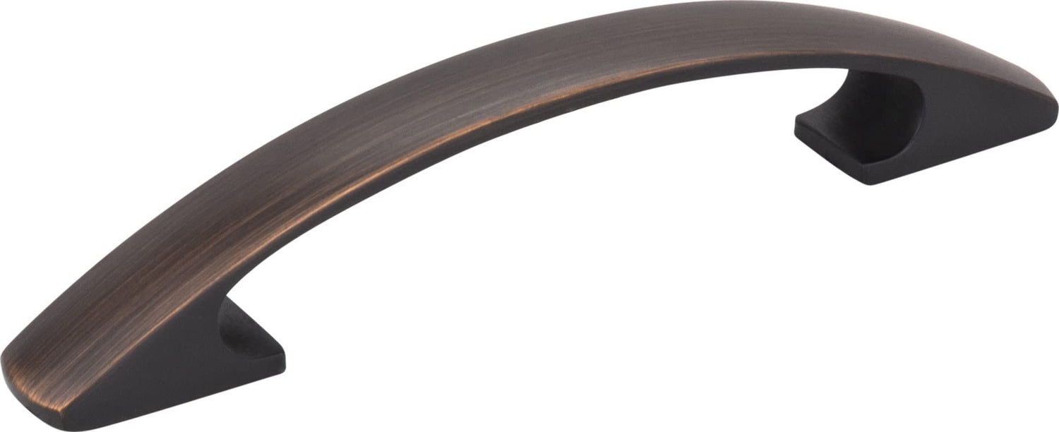 Elements 771-96DBAC 96 mm Center-to-Center Brushed Oil Rubbed Bronze Arched Strickland Cabinet Pull