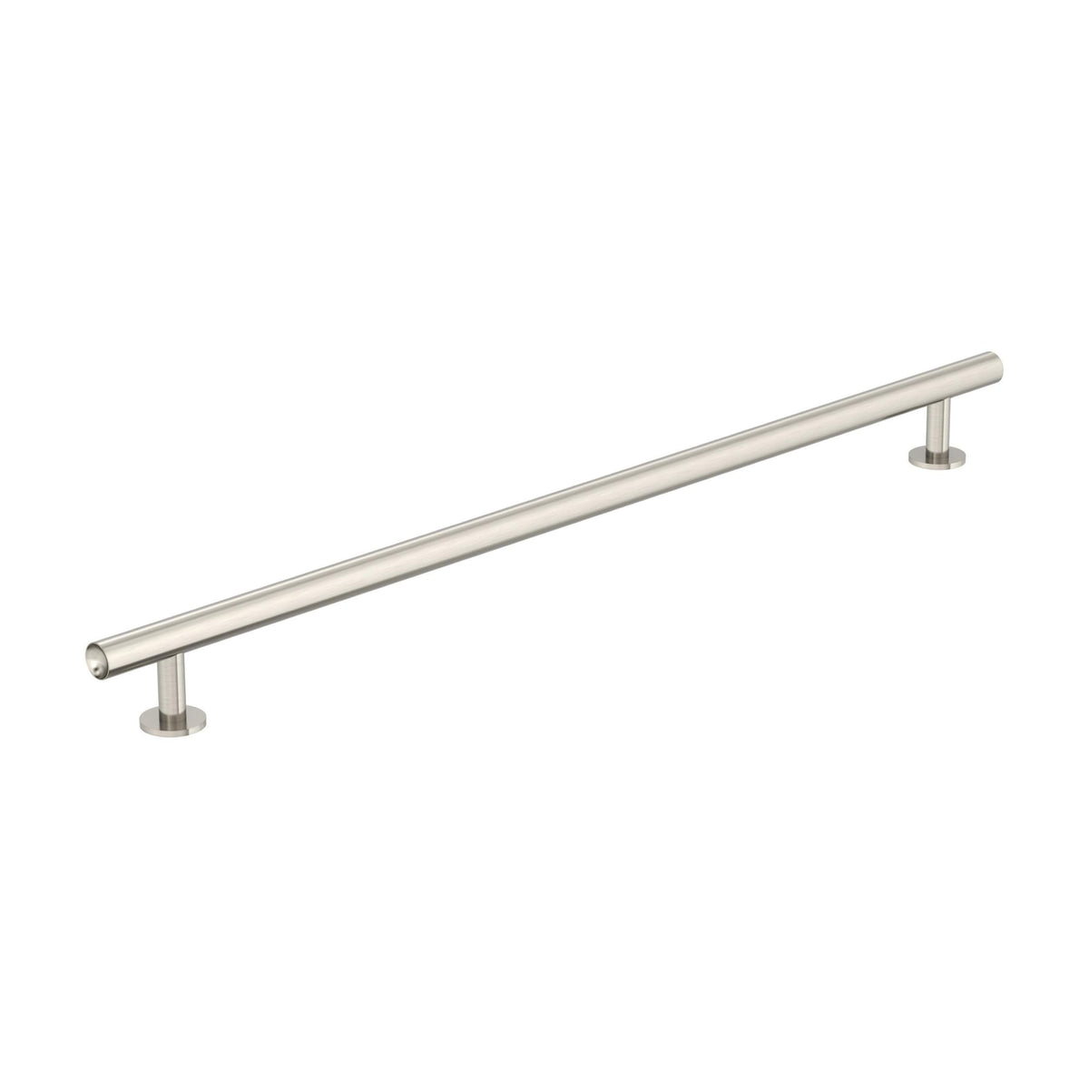Amerock BP37391G10 Satin Nickel Cabinet Pull 12-5/8 in (320 mm) Center-to-Center Cabinet Handle Radius Drawer Pull Kitchen Cabinet Handle Furniture Hardware