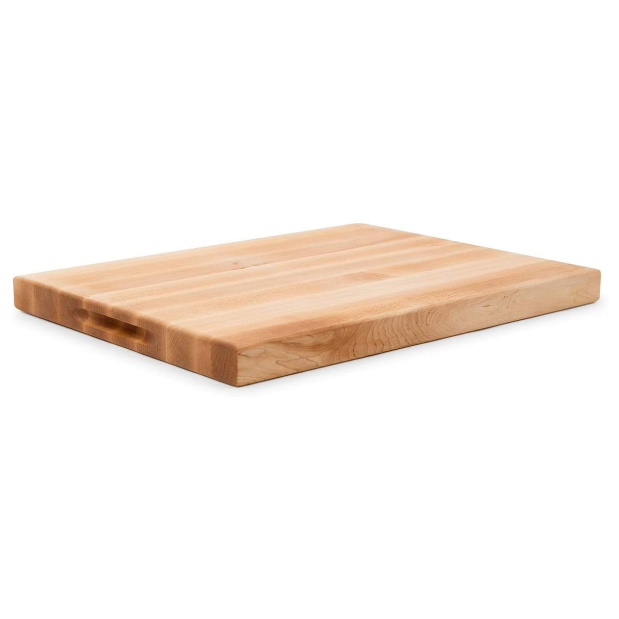 John Boos CB1054-1M2015150 Maple Wood Cutting Board for Kitchen Prep, 20 x 15 Inches, 1.5 Inches Thick Edge Grain Reversible Charcuterie Block with Juice Groove 20X15X1.5 MPL-EDGE GR-REV-