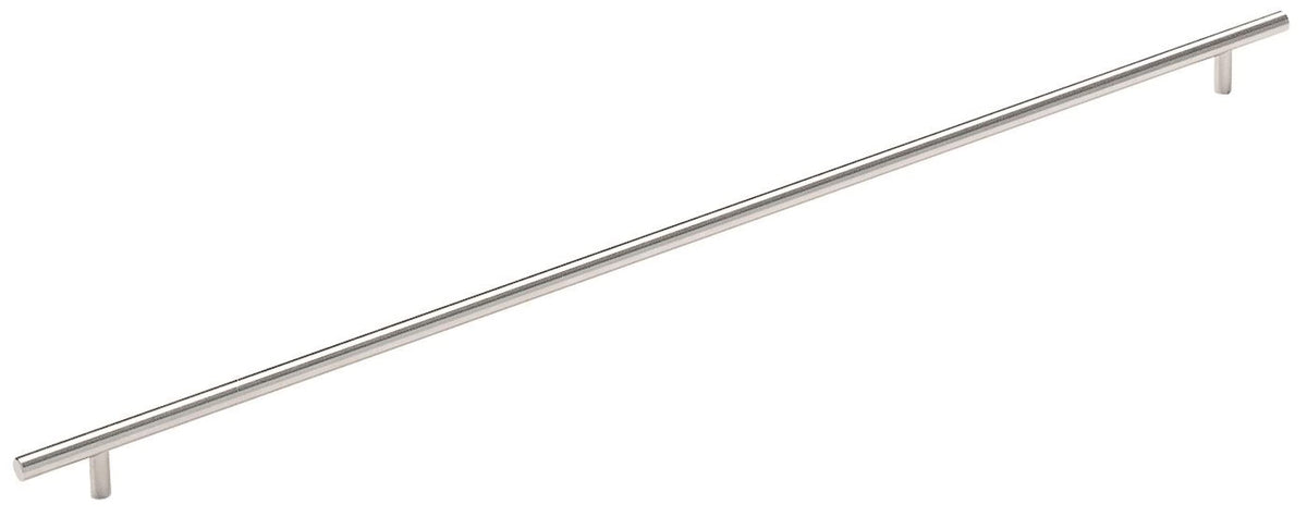 Amerock Cabinet Pull Stainless Steel 25-3/16 inch (640 mm) Center to Center Bar Pulls 1 Pack Drawer Pull Drawer Handle Cabinet Hardware
