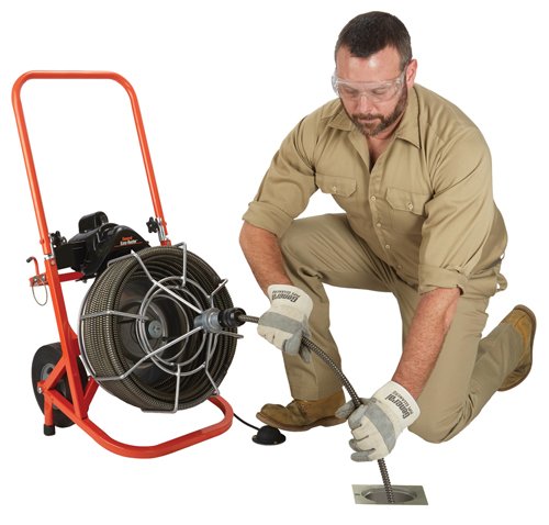 General Wire ER-E Basic Unit + 100EM4 (100' x 5/8") Cable, SRCS-R Cutter Set