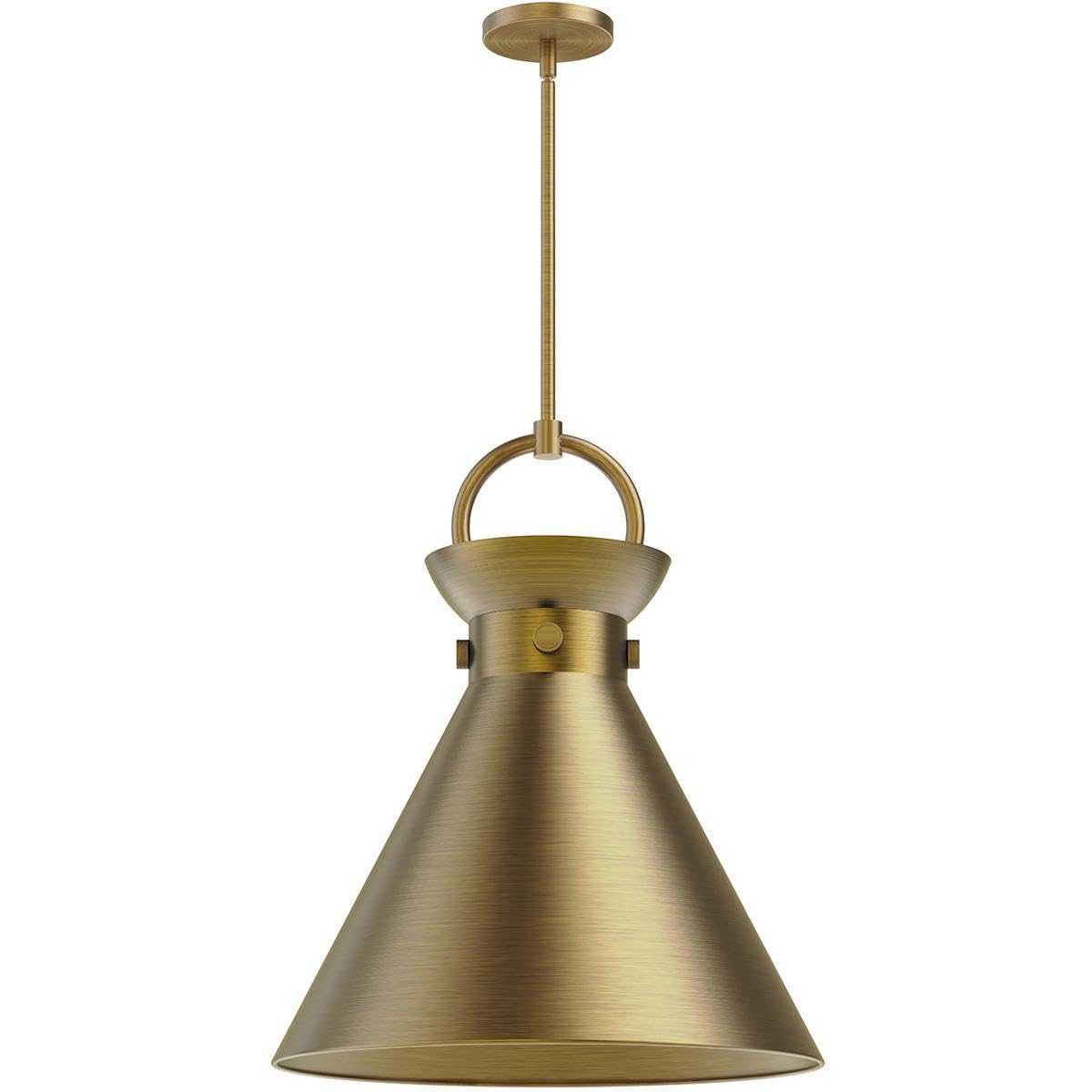 Alora PD412018AG EMERSON 18" PENDANT AGED GOLD E26 60W