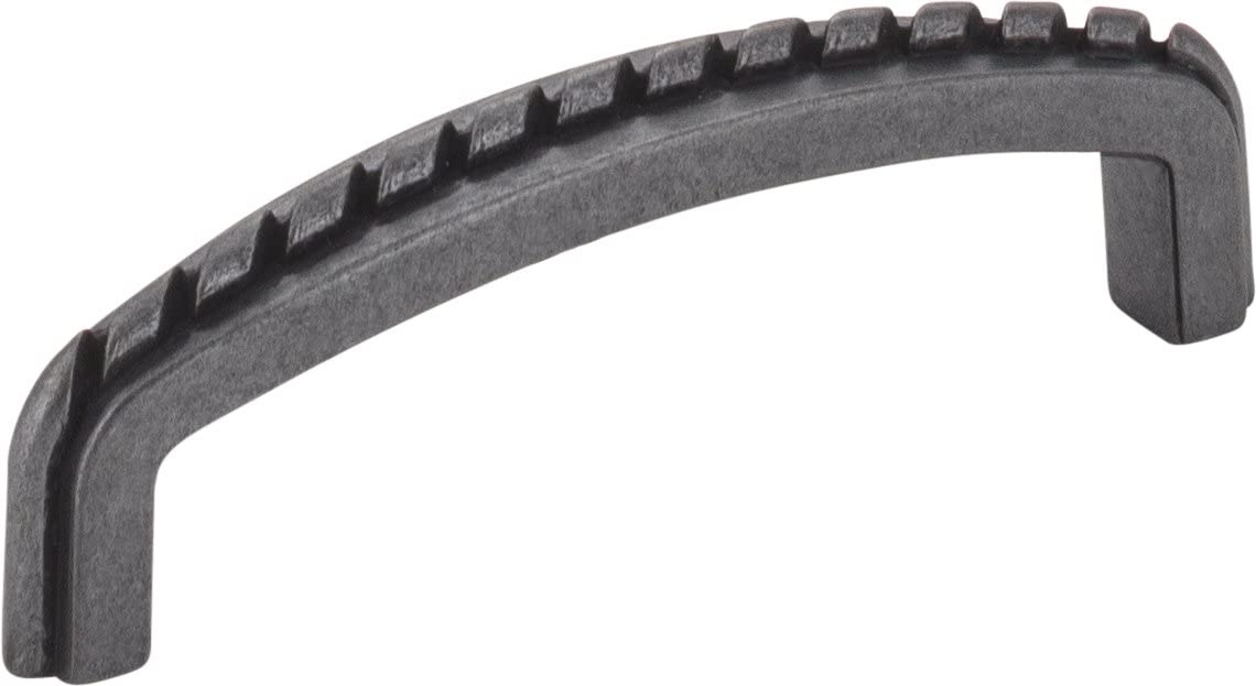 Elements Z118-3DACM 3" Center-to-Center Gun Metal Rope Detailed Cypress Cabinet Pull