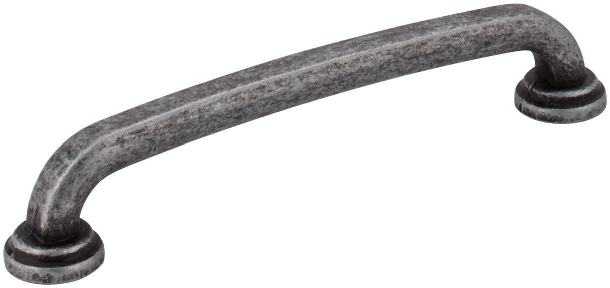 Jeffrey Alexander 527-128SIM 128 mm Center-to-Center Distressed Antique Silver Bremen 1 Cabinet Pull