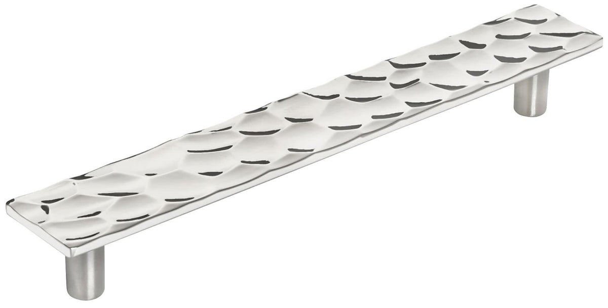 Amerock Cabinet Pull Polished Nickel 6-5/16 inch (160 mm) Center to Center Kamari 1 Pack Drawer Pull Drawer Handle Cabinet Hardware
