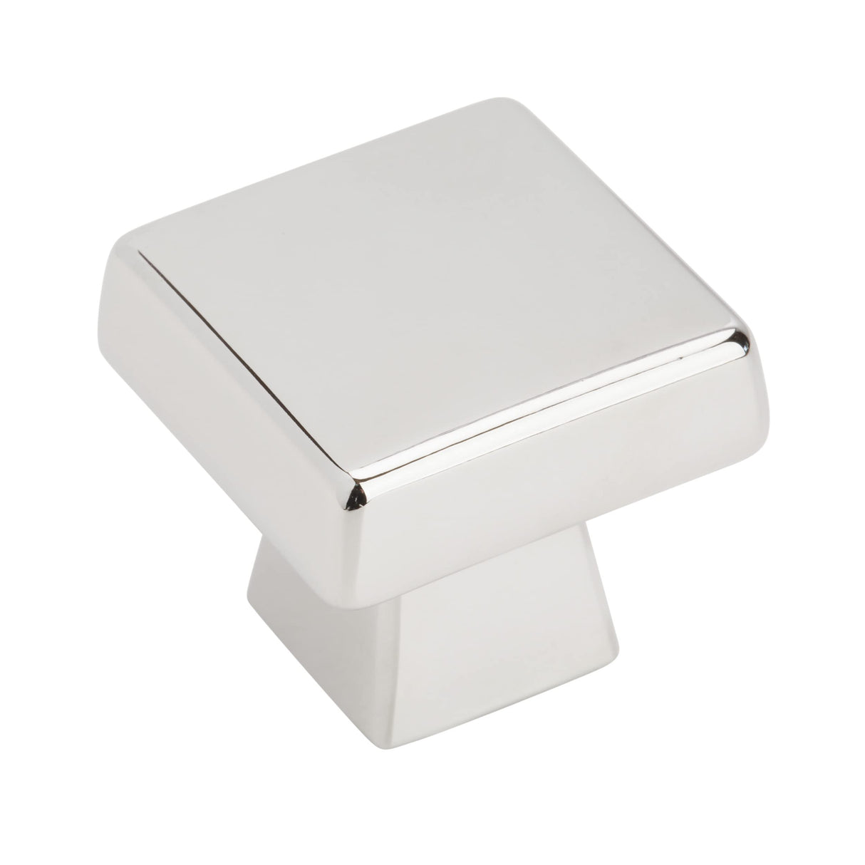 Amerock Cabinet Knob Polished Chrome 1-3/16 inch (30 mm) Length Blackrock 1 Pack Drawer Knob Cabinet Hardware