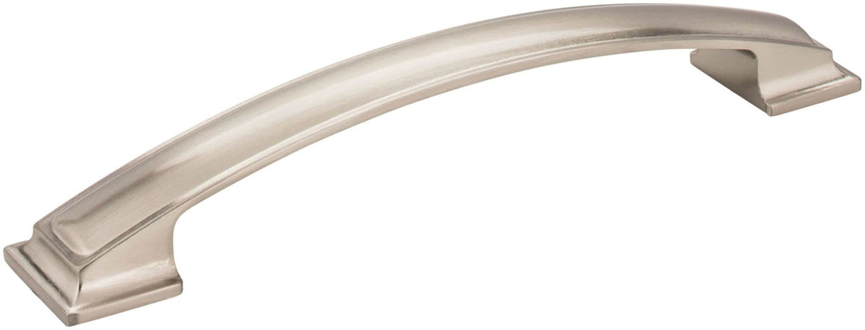 Jeffrey Alexander 435-160SN 160 mm Center-to-Center Satin Nickel Square Annadale Cabinet Pull