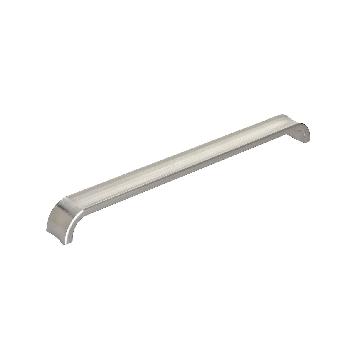 Amerock Cabinet Pull Satin Nickel 10-1/16 inch (256 mm) Center to Center Concentric 1 Pack Drawer Pull Drawer Handle Cabinet Hardware