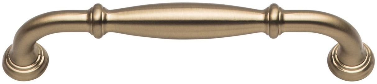 Jeffrey Alexander 658-128BG 128 mm Center-to-Center Brushed Gold Tiffany Cabinet Pull