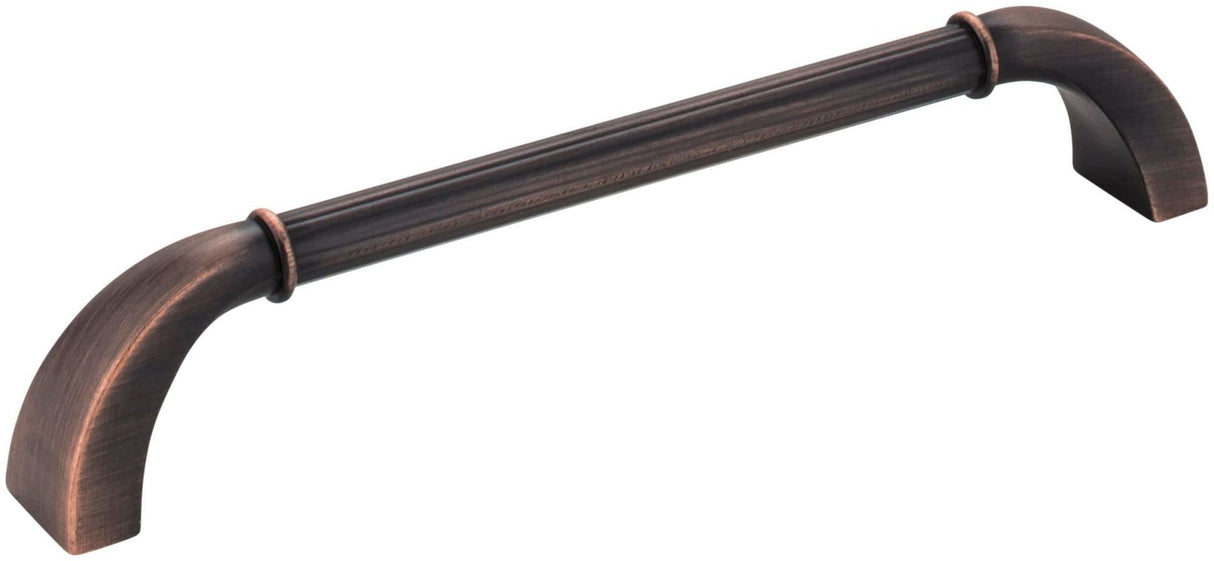 Jeffrey Alexander Z281-160DBAC 160 mm Center-to-Center Brushed Oil Rubbed Bronze Cordova Cabinet Pull