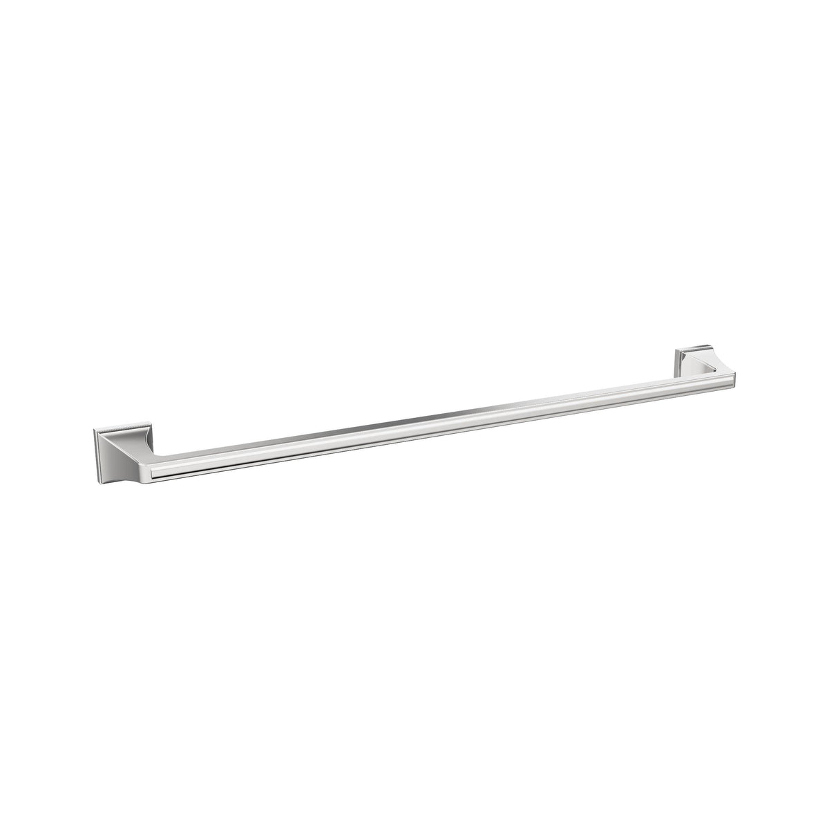 Amerock BH3602426 Chrome Towel Bar 24 in (610 mm) Towel Rack Mulholland Bathroom Towel Holder Bathroom Hardware Bath Accessories