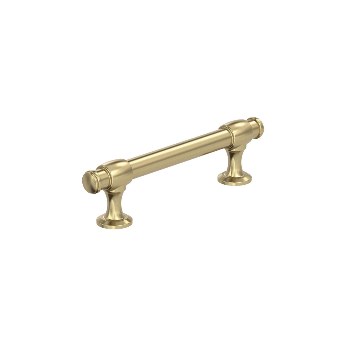 Amerock Cabinet Pull Golden Champagne 3-3/4 in (96 mm) Center-to-Center Drawer Pull Winsome Kitchen and Bath Hardware Furniture Hardware