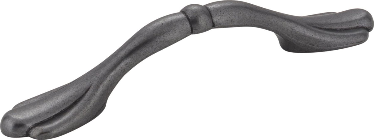 Elements 516AEM 3" Center-to-Center Distressed Antique Brass Arcadia Cabinet Pull