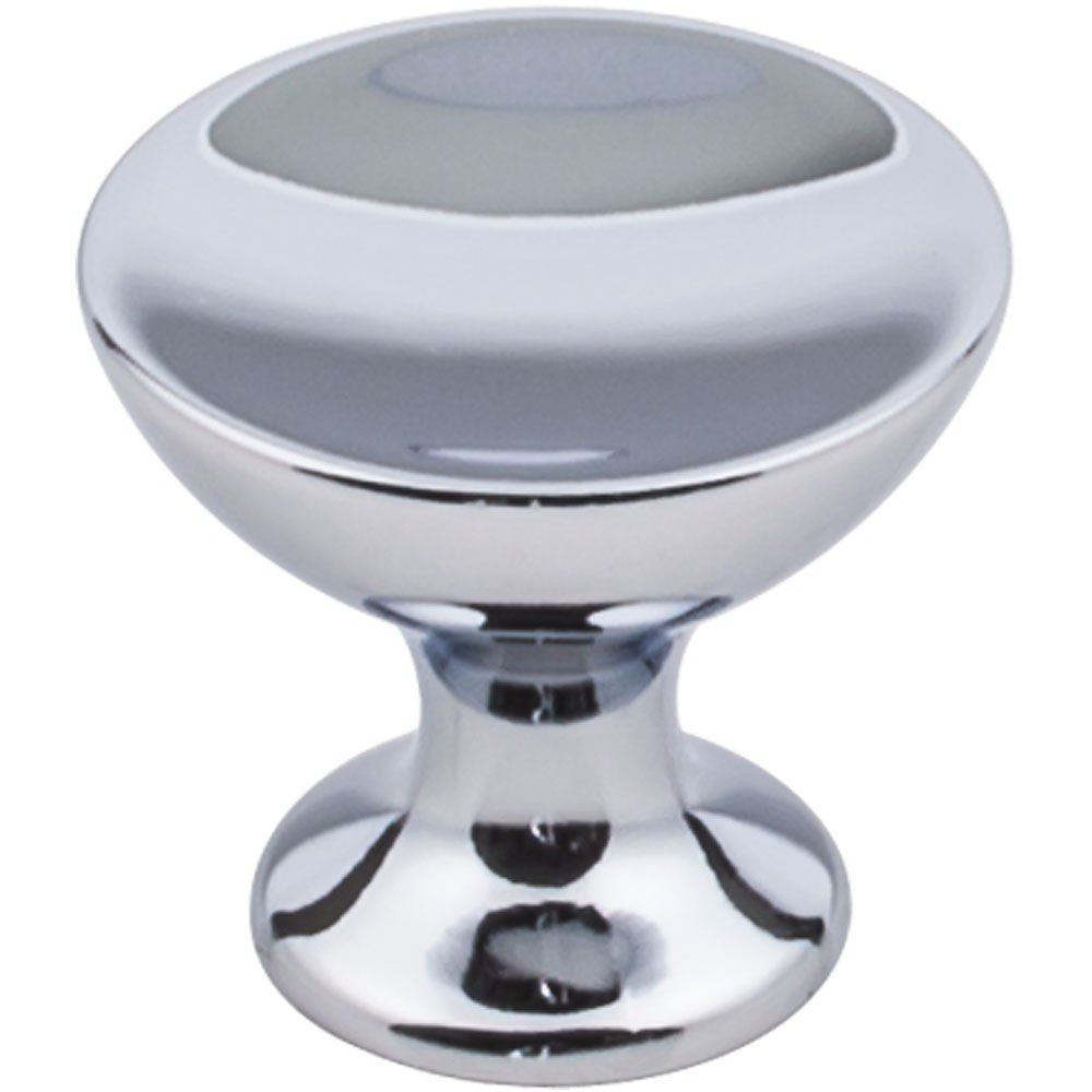 Jeffrey Alexander 667L-PC 1-3/8" Diameter Polished Chrome Rae Cabinet Knob