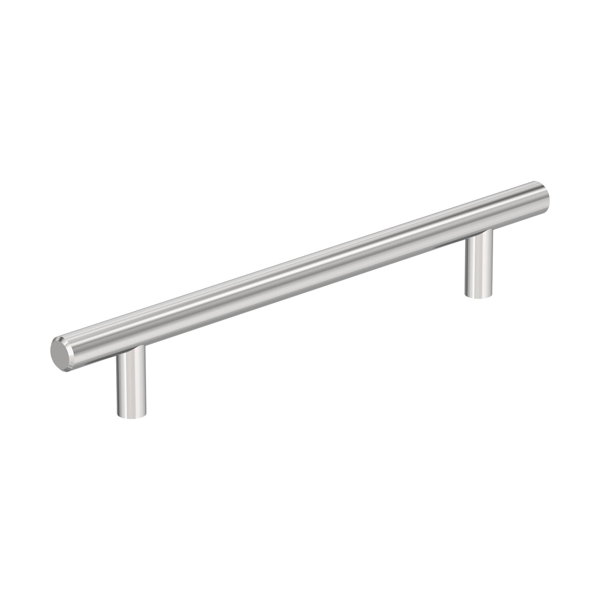 Amerock BP4052026 Polished Chrome Cabinet Pull 6-5/16 inch (160mm) Center-to-Center Cabinet Hardware Bar Pulls Furniture Hardware Drawer Pull