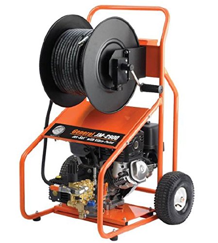 General Wire JM2900B Basic Unit + 200JH2 (200' x 3/8") Hose, JN-50 Nozzle Set, NCT Nozzle Cleaning Tool