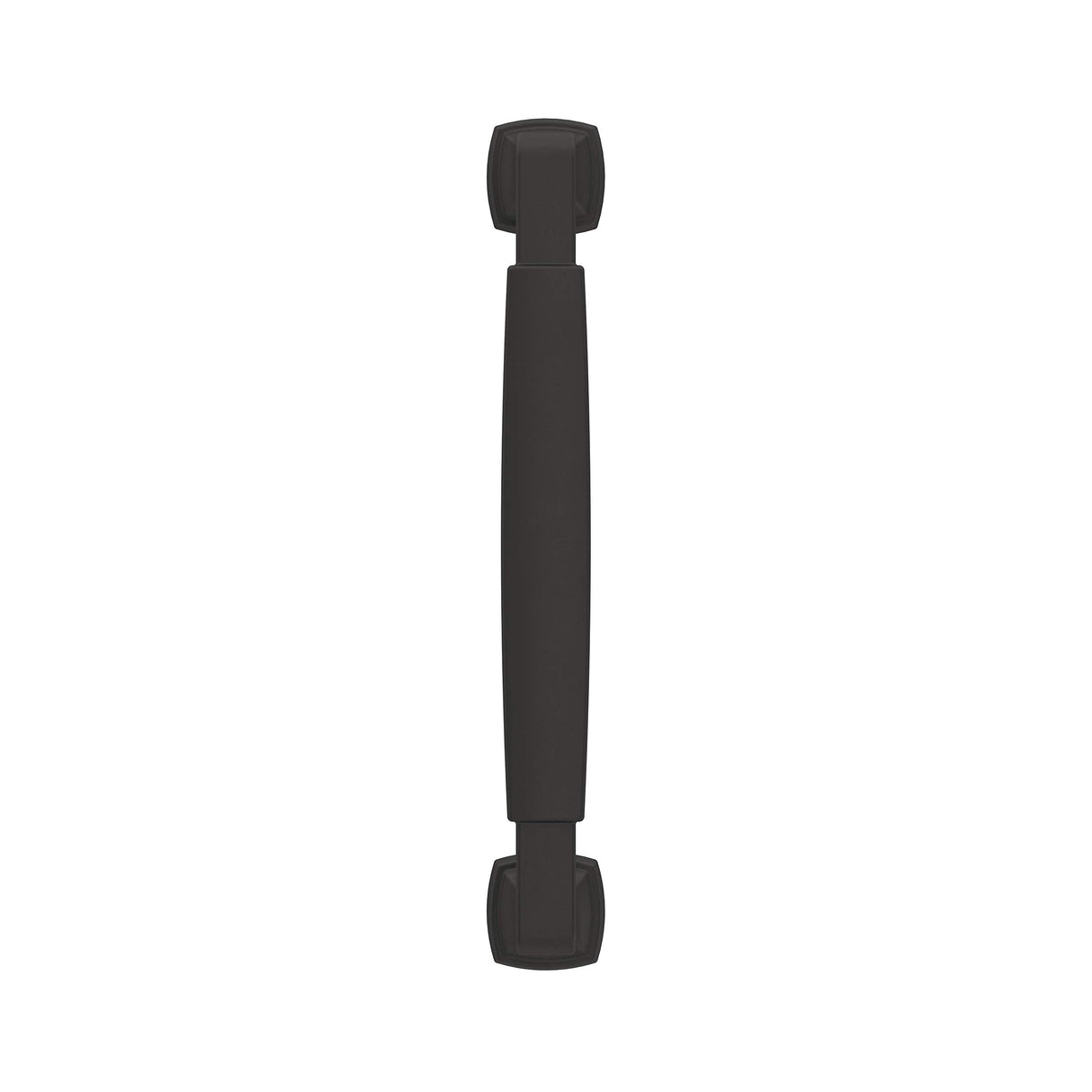 Amerock Cabinet Pull Matte Black 5-1/16 inch (128 mm) Center-to-Center Stature 1 Pack Drawer Pull Cabinet Handle Cabinet Hardware