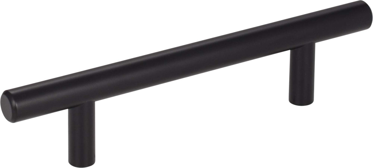 Elements 156MB 96 mm Center-to-Center Matte Black Naples Cabinet Bar Pull