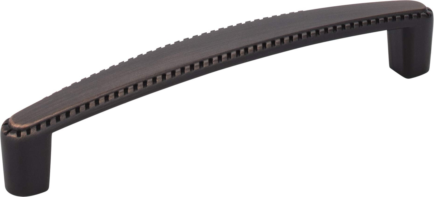 Elements Z115-128DBAC 128 mm Center-to-Center Brushed Oil Rubbed Bronze Rope Detailed Lindos Cabinet Pull