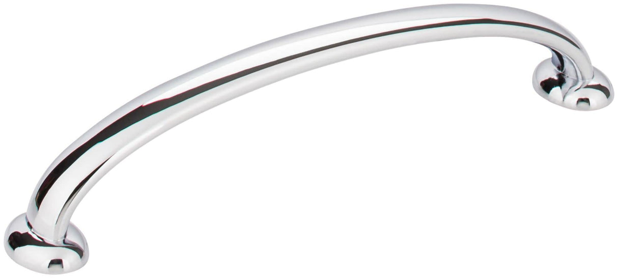 Jeffrey Alexander 650-128PC 128 mm Center-to-Center Polished Chrome Hudson Cabinet Pull
