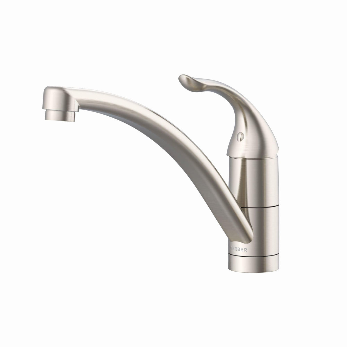 Gerber G0040010 Chrome Viper Single Handle Kitchen Faucet W/out Spray & W/ Deck PLA...