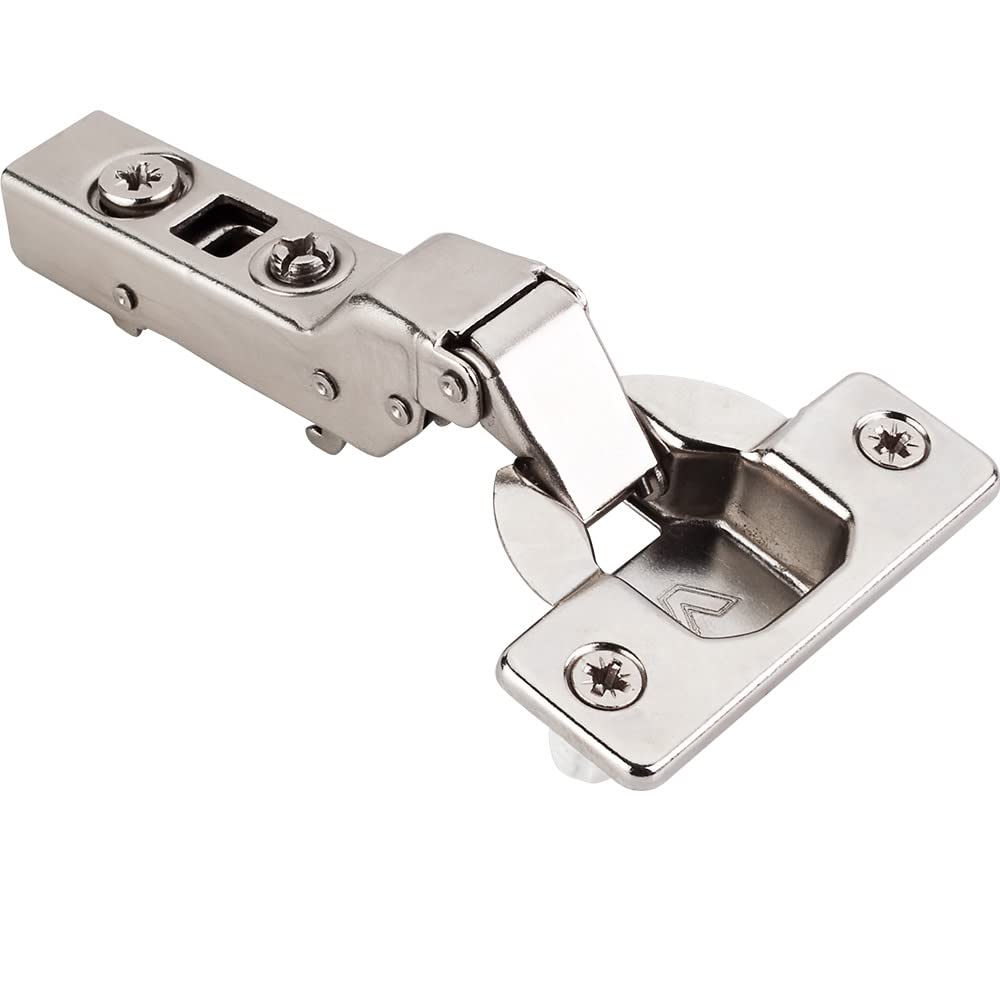 Hardware Resources 700.0179.25 110° Heavy Duty Partial Overlay Cam Adjustable Soft-close Hinge with Press-in 8 mm Dowels
