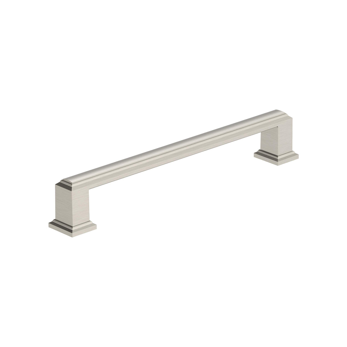 Amerock BP37360G10 Satin Nickel Cabinet Pull 6-5/16 in (160 mm) Center-to-Center Cabinet Handle Appoint Drawer Pull Kitchen Cabinet Handle Furniture Hardware