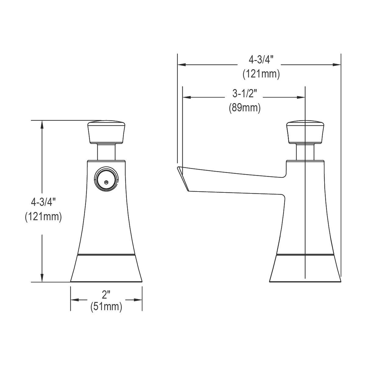 Elkay LK320CR Chrome Soap/Lotion Dispenser