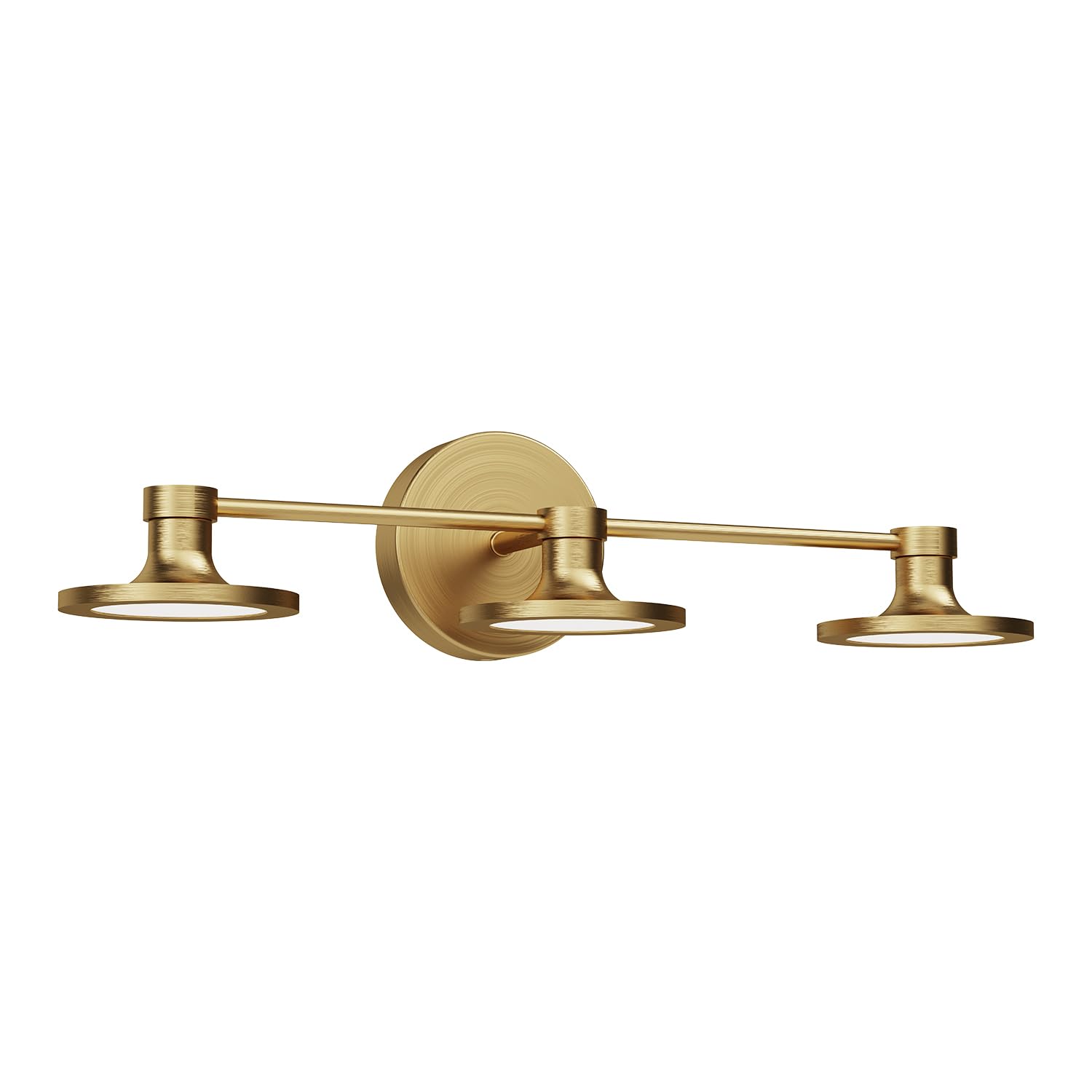 Alora VL418021BG ISSA 21" VANITY BRUSHED GOLD 120V TRIAC/ELV LED 3000K 90CRI 20W