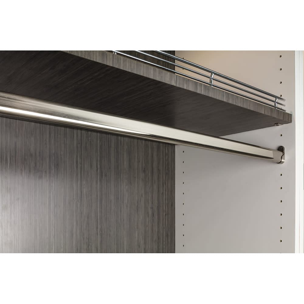 Hardware Resources 15302CH-40 Chrome 8' Oval 1.0 mm Closet Rod