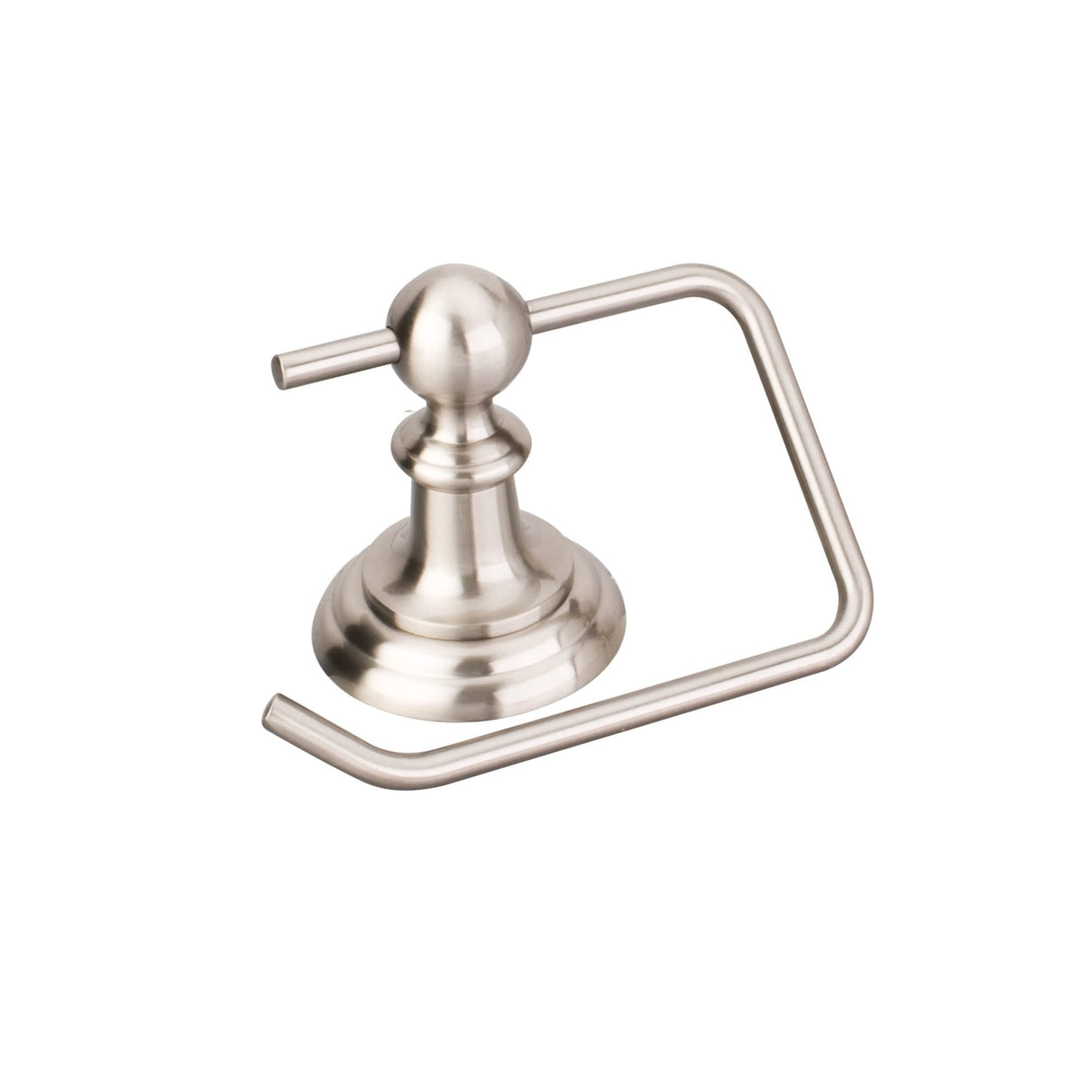 Elements BHE5-07SN Fairview Satin Nickel Euro Paper Holder - Contractor Packed