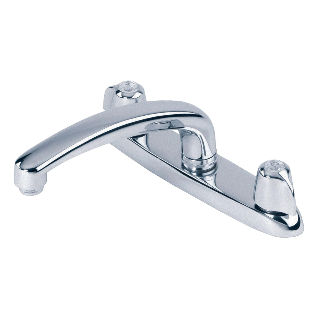Gerber G0042116 Chrome Classics Two Handle Kitchen Faucet Deck Plate MOUNTED...