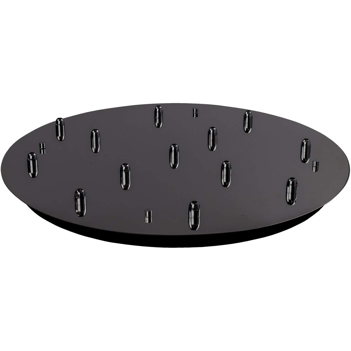 Kuzco CNP13AC-BC 13 Head Canopy SSL/SVT Wire BK-CHROME