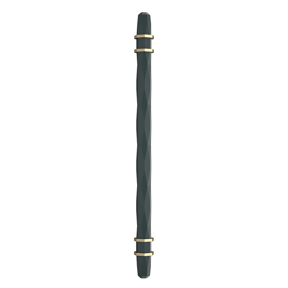 Amerock Cabinet Pull Black Bronze/Golden Champagne 8 inch (203 mm) Center-to-Center London 1 Pack Drawer Pull Drawer Handle Cabinet Hardware