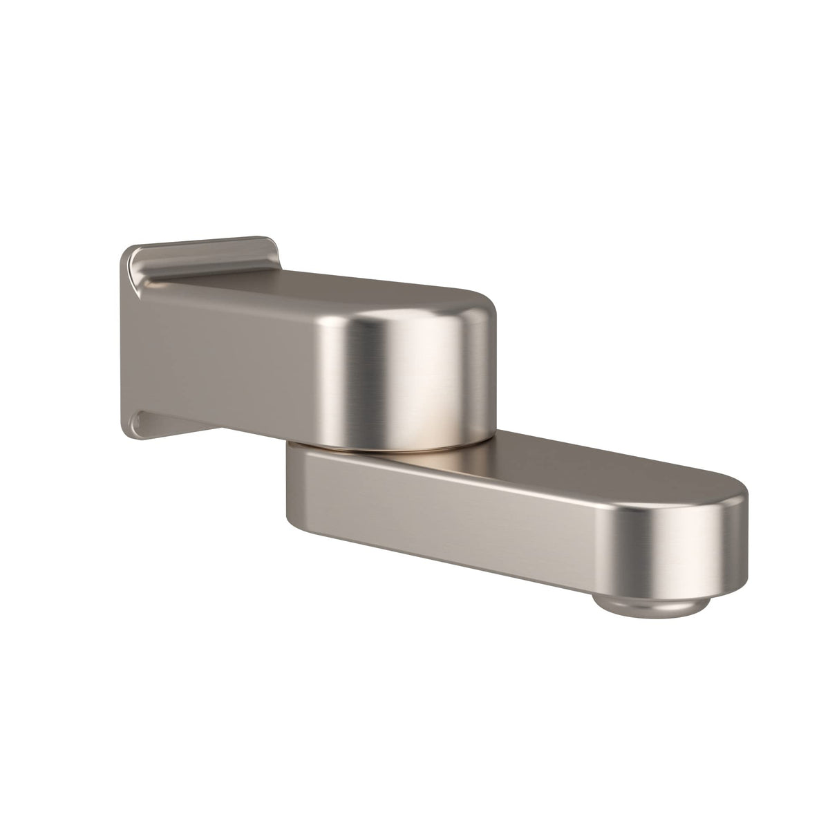 PULSE ShowerSpas 3011-TS-BN Fold Away Tub Spout and Diverter, 1/2" NPT Connection, Brushed-Nickel