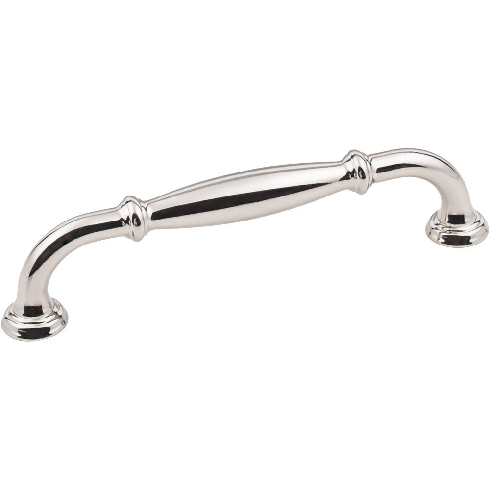 Jeffrey Alexander 658-128NI 128 mm Center-to-Center Polished Nickel Tiffany Cabinet Pull