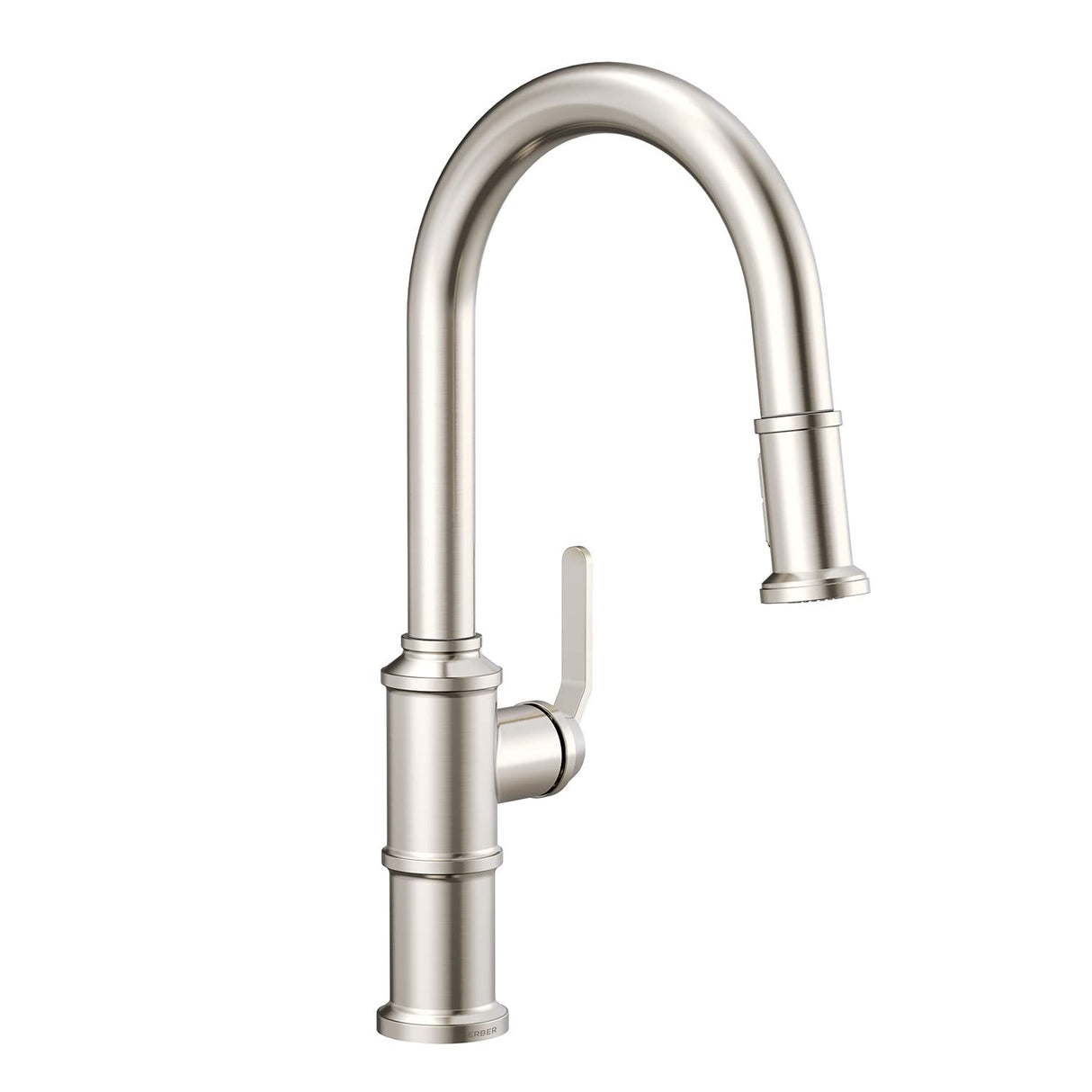 Gerber D454437SS Stainless Steel Kinzie Single Handle Pull-down Kitchen Faucet