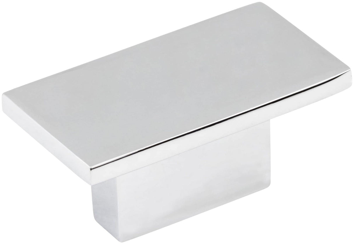 Jeffrey Alexander 81021PC 1-9/16" Overall Length Polished Chrome Rectangle Mirada Cabinet Knob