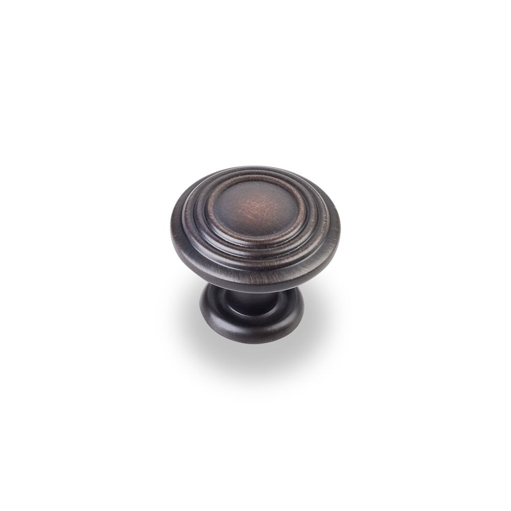 Elements 110DBAC 1-1/4" Diameter Brushed Oil Rubbed Bronze Stacked Ring Vienna Cabinet Mushroom Knob