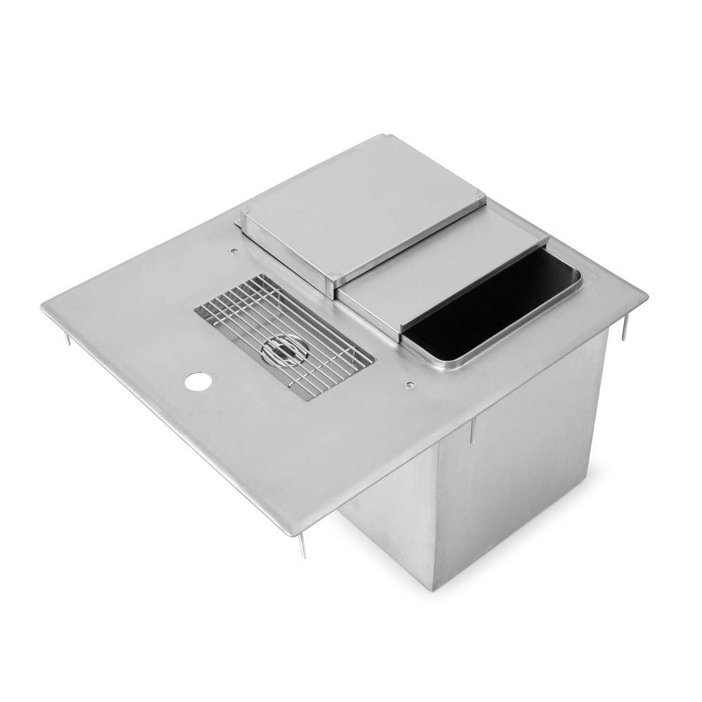 John Boos PB-DIIBWS1821 Drop-in Ice & Water Unit 18"W x 21"D 13"H