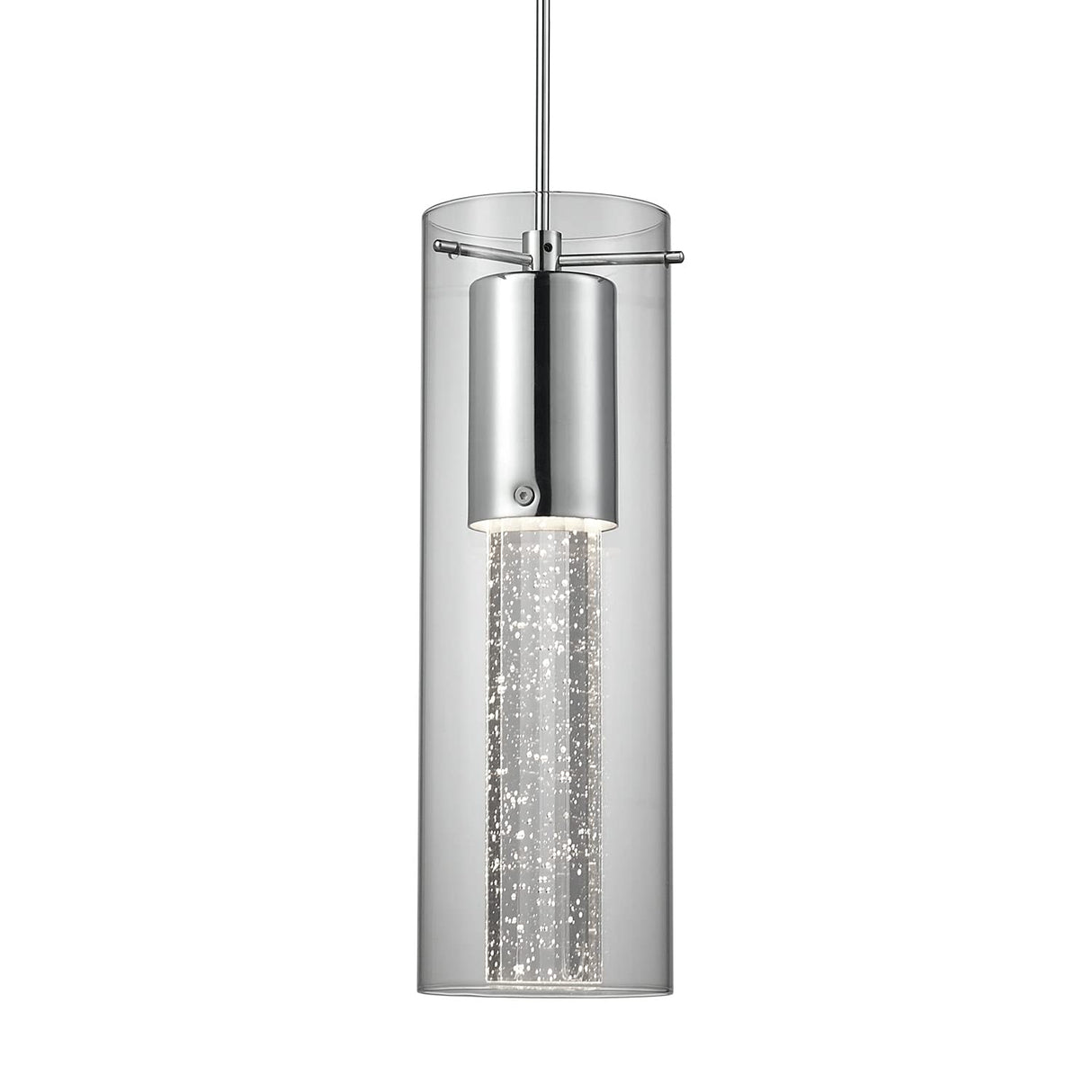 Kuzco PD4401-CH CHAMPAGNE 4" PD Chrome 120V ELV LED 3000K 90CRI 9W