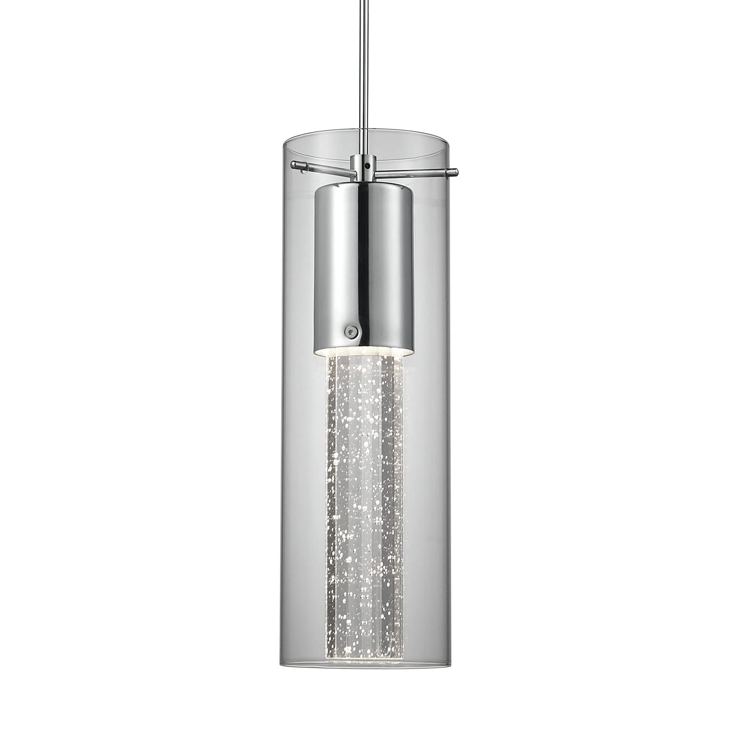 Kuzco PD4401-CH CHAMPAGNE 4" PD Chrome 120V ELV LED 3000K 90CRI 9W