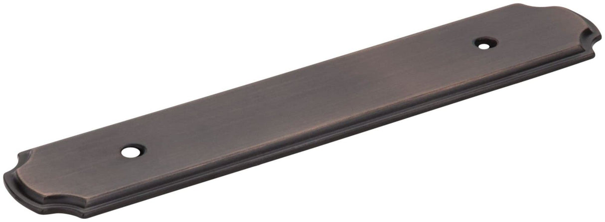 Jeffrey Alexander B812-96DBAC 6-1/8" O.L. (96 mm Center-to-Center) Brushed Oil Rubbed Bronze Pull Backplate